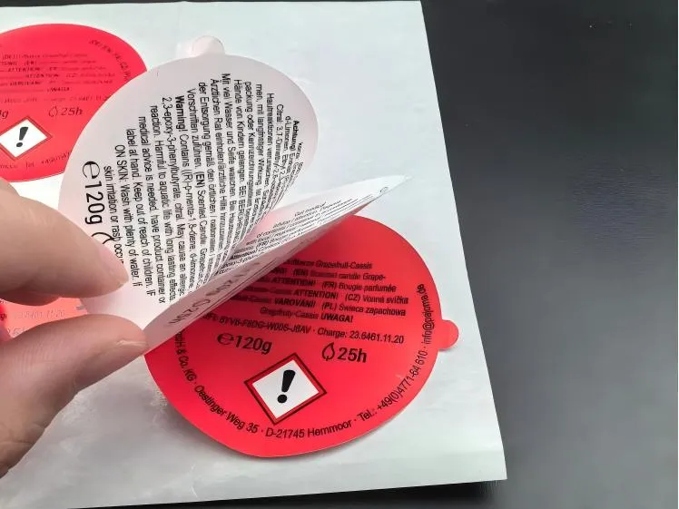 Puolalaiset asiakastilaukset Monikerroksinen etikettipakkaus ja lähetys