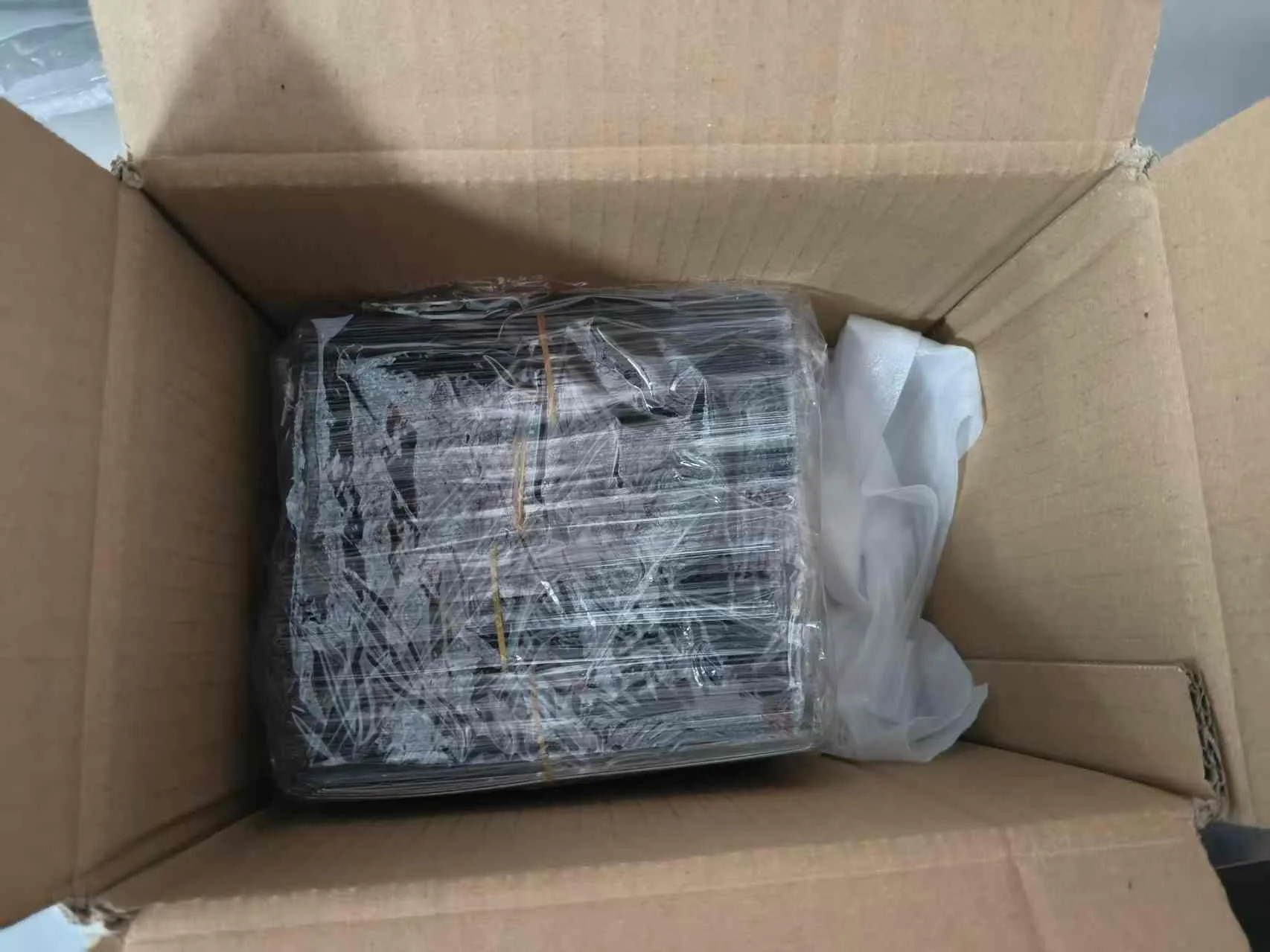 Luottokorttiskin tilaus on lähetetty