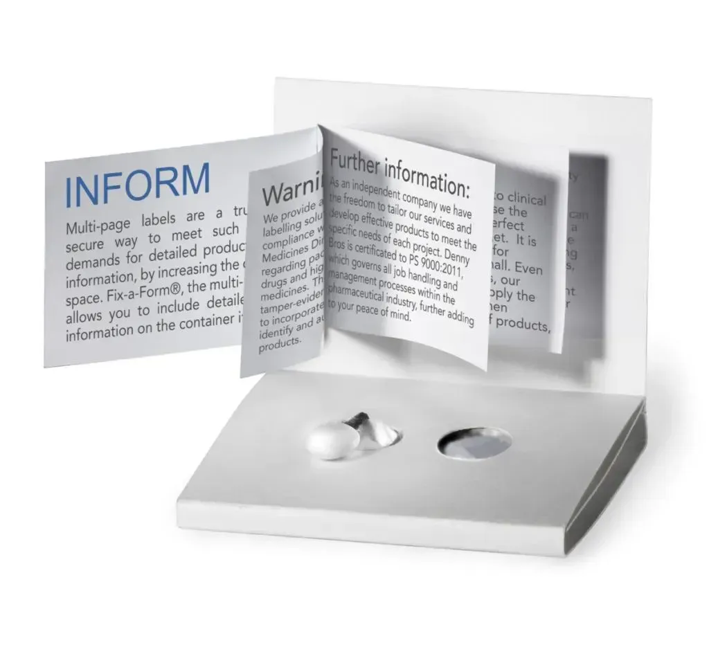 Lääketieteessä avattavat etiketit